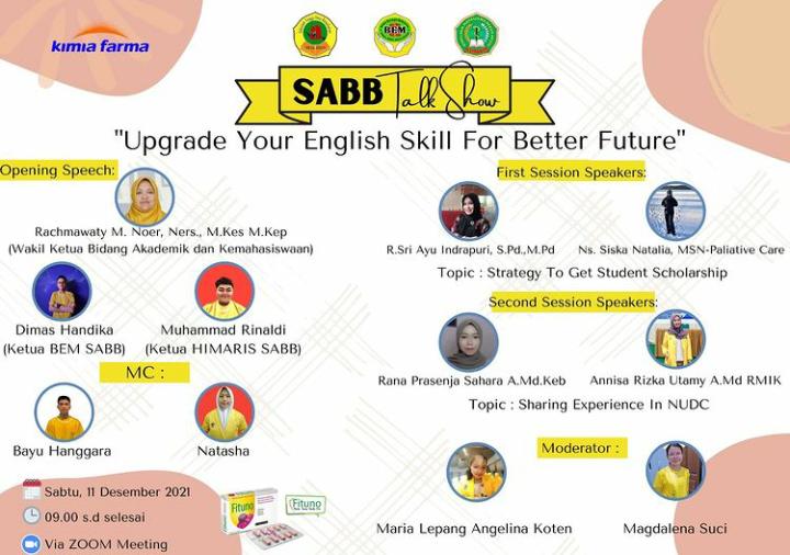 UPGRADE YOUR ENGLISH SKILL FOR BETTER FUTURE