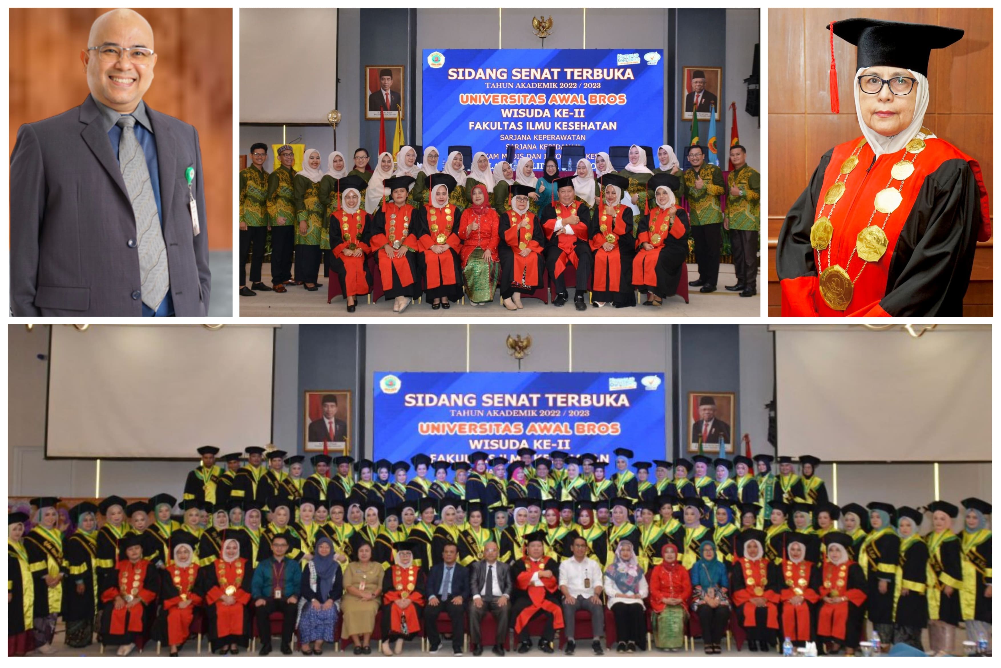 WISUDA KE-II UNIVERSITAS AWAL BROS FAKULTAS ILMU KESEHATAN TAHUN AKADEMIK 2022/2023 DI HOTEL PLANET HOLIDAY BATAM