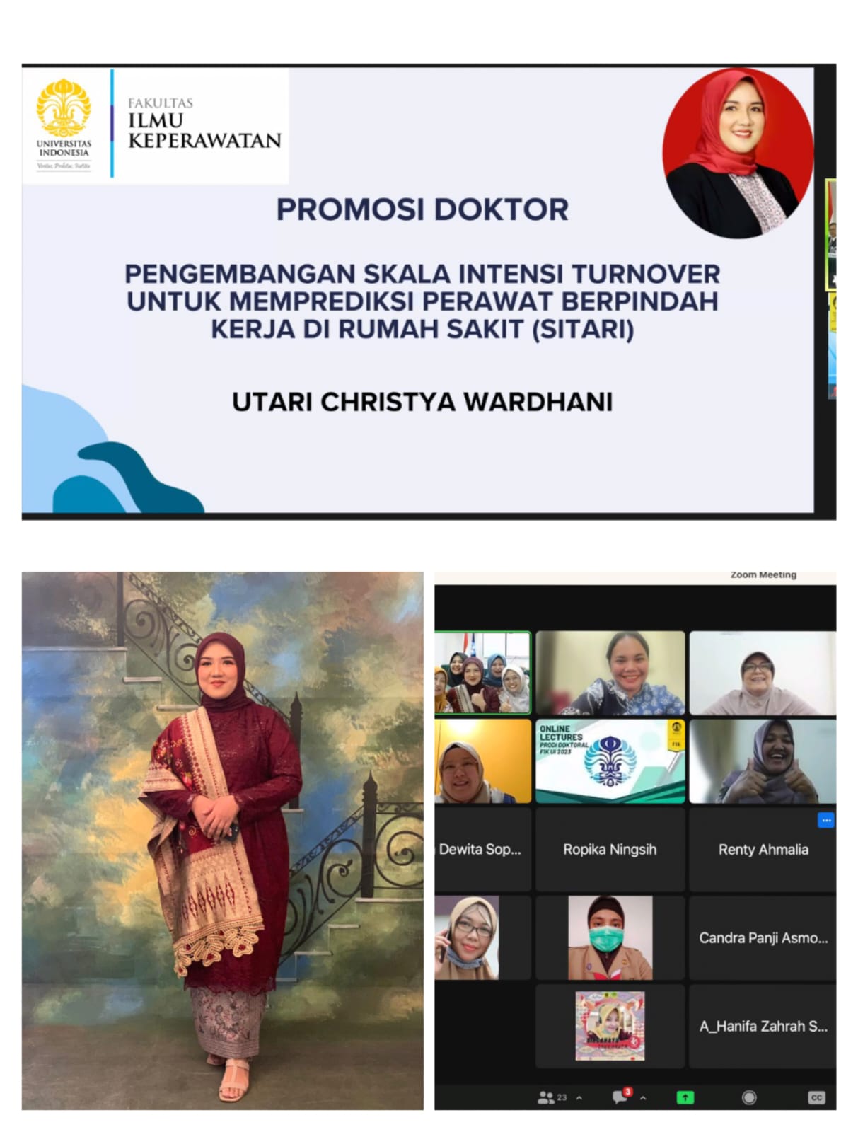 DOSEN ILMU KEPERAWATAN UNIVERSITAS AWAL BROS MERAIH PROGRAM DOKTOR DI UNIVERSITAS INDONESIA 