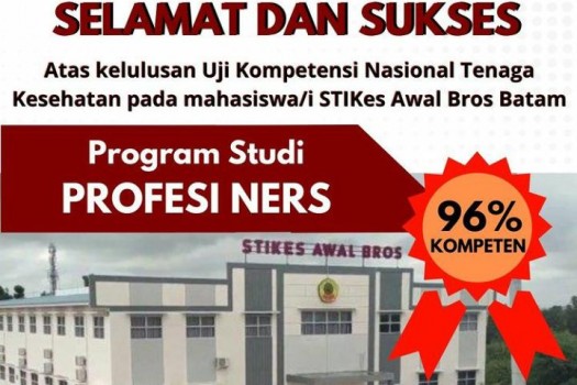 PROFESI NERS LULUS UKOM 96%