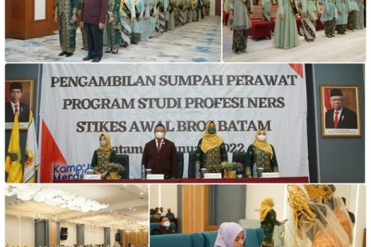 YUDISIUM MAHASISWA PROFESI NERS STIKES AWAL BROS BATAM