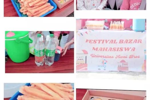 Kegiatan Festival Bazar Mahasiswa Dies Natalis Universitas Awal Bros (PSDKU) Yang Diikuti  Oleh Himpunan Mahasiswa Kebidanan dan Profesi (HIMABIDPRO)