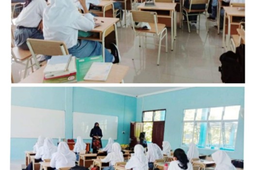 Pemberian Edukasi Terkait "Pentingnya  Mencegah Anemia Pada Remaja Putri" Di SMAN 14 Batam Oleh Mahasiswa dan Dosen  Program Studi Kebidanan Universitas Awal Bros Batam