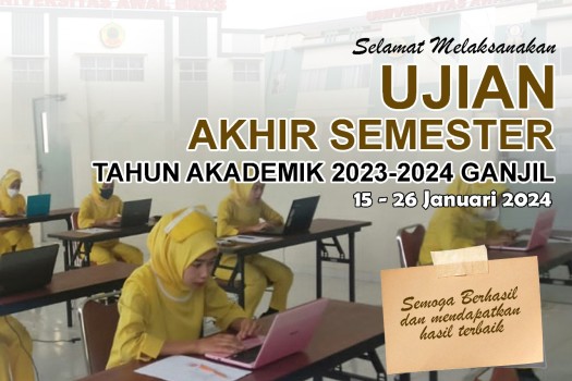 Pengumuman Pelaksanaan Ujian Akhir Semester Ganjil TA. 2023/2024