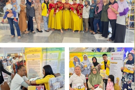 Kegiatan Batam Expo di Megamall Batam oleh Mahasiswa Universitas Awal Bros

